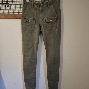 Olive Green Cargo Pants